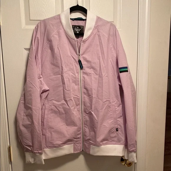 Brand New Houston White Purple/White Zip Up Jacket…size XXL - Picture 1 of 7